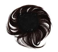 WRITWAA Peluca Flequillo Lateral de Mujer Flequillo Postizo Clip Invisible para Uso Diario de Pelo Natural