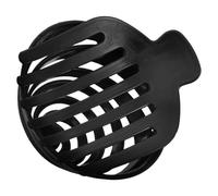 WRITWAA Pinza Pelo en Espiral Negra Grande, Garra de Pelo Forma de Cabeza de Hongo, Accesorio Antideslizante para Mujer, Adecuado para Moños Voluminosos y Peinados Rápidos en Uso Diario