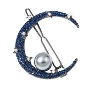 WRITWAA Pinza Pelo Tachuelas de Gemas de Imitación 1 Unidad Tamaño Medio para Mujer Juvenil Uso Diario y Eventos Ropa Accesorios Cabello