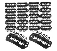 WRITWAA Pinzas e Hilo Para Extensiones De Cabello Clip De Peluca Ideal Para Fiestas y Bodas