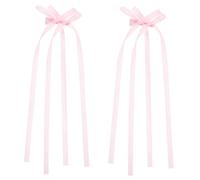 WRITWAA Pinzas Pelo 2 Pcs Lazos para Niñas Ajustables Accesorios Cabello Color para Peinados Diy