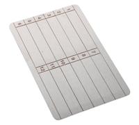 WRITWAA Placa de Acero Inoxidable para Billetera de Recuperación Grabado de Precisión, Resistente Corrosión, Almacenamiento de 24 Palabras, Adecuado para Uso en Casa Movimiento