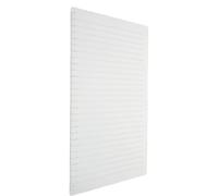 WRITWAA Plantilla para Dibujo de Líneas Rectas 27 Líneas 1.0 Cm Regla Flexible sin Marcas para Exámenes y Proyectos Artísticos Herramienta Escolar para Estudiantes