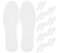 WRITWAA Plantillas Desechables Transpirables de Pulpa Clara para Zapatos Deportivos y Botas, Finas, Absorbentes de Sudor, Talla 40, 20 Pares para Hombre y Mujer, Uso Diario y Senderismo