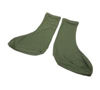 WRITWAA Polainas Impermeables para Senderismo Hombre Cubrezapatillas Reutilizables Altas para Exteriores Protector contra Arena y Suciedad Talla L Color Verde Militar Funda Resistente