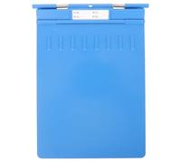 WRITWAA Portapapeles de Abs Azul para Enfermería y Oficina, Carpeta de Documentos del Hospital Función Multipropósito para Registro de Historial Clínico
