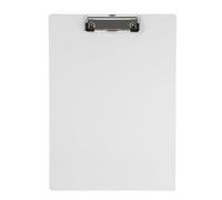 WRITWAA Portapapeles de Madera Blanco para Sublimación con Clip Seguro, Tablero Mdf Minimalista y Elegante para Oficina y Estudio, Soporte para Documentos y Escritura