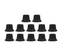 WRITWAA Protectores Antideslizantes de Goma para Patas de Trampolín, 12 Piezas, Diseño Silencioso para Protección del Suelo en Trampolines Mini para Interiores