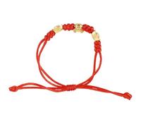 WRITWAA Pulsera De Hilo Roja Ajustable Dijes Trenzados Para Mujer y Parejas, Amuleto Suerte Zodiacal Rata, Adecuado Para Proteger y Atraer Buena Fortuna