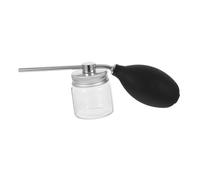 WRITWAA Pulverizador de Fibras Capilares para Cabello Peine Frontal, Aplicador Profesional de Vidrio y Caucho para Dispersión Uniforme y Volumen