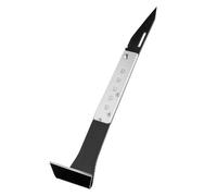 WRITWAA Raspador de Corteza de Árbol de Acero Inoxidable Mango Ergonómico Antideslizante Herramienta Manual para Jardinería y Poda Adecuado para Cortar y Descortezar en Huertos y