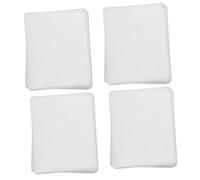 WRITWAA Recogedor De Esponja De Filtro Repuesto De Pelusa Coladores Para Aspiradora Filtros Prácticos Coladores Para Aspiradora De Uñas Herramienta Para 100 piezas*4