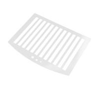 WRITWAA Regla de Examen Regla de Dibujo Lineal para Estudiantes Centímetros de Plástico Reutilizable para Examen de Política Clase o Tarea de Dibujo