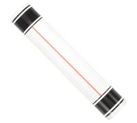 WRITWAA Regla De Lupa De Acrílico Transparente Regla De Escala De Aumento De Letras Pequeñas Lupa para Lectura Suministro De