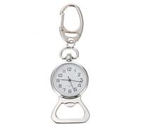WRITWAA Reloj De Pared De Cuarzo Reloj Llavero Colgante Llavero para Llave para Uso Diario y Decoración De Hogar Material