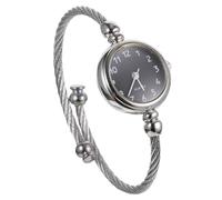 WRITWAA Reloj De Pulsera De Moda para Mujer Diseño Elegante Reloj Digital De Pulsera De Cuarzo Color Negro para Ocasiones Especiales como San Valentín y Cumpleaños