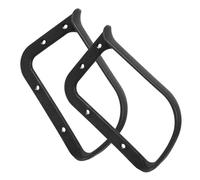 WRITWAA Reposabrazos para Silla de Oficina Negro, Resistente Plástico, Soporte para Peso Pesado, Paquete de 2 Piezas, Adecuado para Trabajadores de Oficina y Personas Mayores