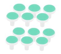 WRITWAA Repuestos Para Lima De Uñas Eléctricos Infantiles, 12 Almohadillas Verdes, Cabezales Suaves Para Uñas Delicadas, Ideales Para Uso Doméstico y Portátil
