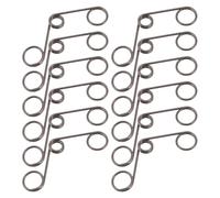 WRITWAA Resorte de Retorno para Cerradura de Puerta 12 Unidades, Muelle de Torsión 1.2x8x11.5 mm en Metal, Compatible con Cerraduras de Huella Digital y Pestillos, Uso en Reparación