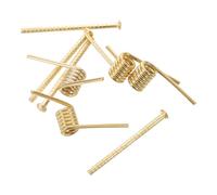 WRITWAA Resortes de Resorte Tipo V para Pinzas de Pelo, Acero Inoxidable, 4 Unidades, Clips Giratorios para Reparación y Reemplazo de Accesorios Cabello, Uso en Garras Medianas y Grandes