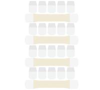 WRITWAA Set de 4 Cintas para Levantar el Cuello, Parches para Reducir Arrugas y Tensar la Piel, Diseñados para Cuidado y Rejuvenecimiento del Cuello en Mujeres