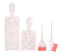 WRITWAA Set de Herramientas para Teñir Cabello, Kit de 4 Piezas Cepillo para Tinte, Peine para Mechas y Paleta Mate, Adecuado para Coloración Profesional y Cuidado del Cabello