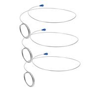 WRITWAA Soporte para Lupa de Hierro Ajustable 3 Piezas Alambre para Reparación de Relojes en Tienda Relojera Profesional