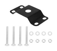 WRITWAA Soporte para Varilla de Luz Solar Kit de Montaje Soporte para Brazo de Varilla Resistente Intemperie Instalación para Iluminación Exterior y Paneles Solares 1 Pieza Tornillos