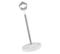WRITWAA soporte secador de pelo piso pequeño secador de pelo de pie secador de cabello colgador de secador de soplado estante secador de pelo Acero inoxidable
