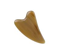 WRITWAA Tabla De Masajes Triangular De Cuerno De Buey Mediana, Placa Raspadora Duradera, Herramienta Para Masaje De Junta, Alivia Dolores Musculares En Espalda, Cuello y Hombros, Uso Portátil