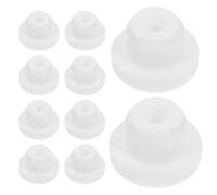 WRITWAA Tapones de Silicona para Agujeros Redondos 14 Mm, 10 Unidades, Sellado Flexible para Tubos y Botellas, Accesorios Industriales para Baño y Tuberías