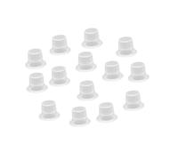 WRITWAA Tazas de Pigmento Transparentes 200 Unidades Tamaño Pequeño para Profesionales Kit de Accesorios para Micropigmentación y Cejas