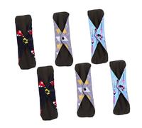 WRITWAA Toallas Sanitarias De Tela Reutilizables 6 Piezas, Compresas Menstruales Absorbentes Doble Broche, Protección Femenina Para Período, Uso Diario y Portátil, Cuidado Íntimo Mujer