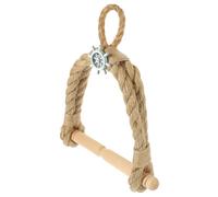 WRITWAA Toallero Portarrollos de Papel Higiénico Colgante de Ratán y Madera, Estante Rústico Mediterráneo para Baño sin Taladro, Dispensador Práctico para Hogar, Hotel y Oficina