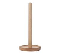 WRITWAA Toilet Paper Holder de Madera Marrón Diseño Simple y Almohadillas Antideslizantes, Adecuado para Usar Next To The Toilet en Baños y RV