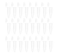 WRITWAA Tubo de Ensayo para Centrífuga de Laboratorio 15 Ml 100 Unidades Plástico PP Transparente Tapa Hermética Anticuagulante para Análisis Sanguíneo y Experimentos Científicos