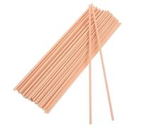 WRITWAA Varillas Difusoras Aromáticas 50 Piezas 4 Mm De Fibra Sin Pegamento Madera Natural Emisión Rápida Aroma Continua para Difusores De Aceites Esenciales Hogar Oficina Automóviles