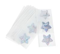 WRITWAA Vendajes Para Heridas Estrellas Adhesivas 20 Unidades Impermeables Purpurina 46x46mm Para Niños Cuidado Protector Divertido y Seguro Dedos y Articulaciones
