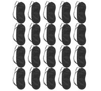 WRITWAA Viaje para Dormir de Poliéster Negro Correas Elásticas, 35 Piezas Portátiles, Hombres y Juegos de Team Building