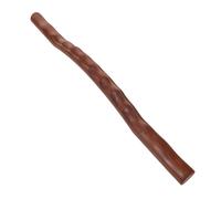 WRITWAA Wooden Carbonized Massage Stick for Cervical and Back Muscle Relief Portable Non-slip Handle Body Massager Tool for Shoulder and Neck Tension Ergonomic Design