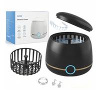 WRIYES 45kHz Limpiador Ultrasonidos, Limpiador Ultrasonidos dental con dos modos, adecuado para Alineadores, Retainer, Ferulas dentales etc.