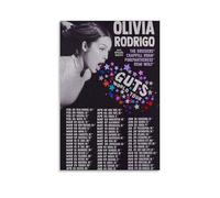 WRLIFWJXU Guts Olivia Rodrigo - Lienzo decorativo para colgar en el hogar, sala de estar, dormitorio, comedor, 30 x 45 cm, estilo sin marco