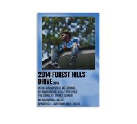 WRLIFWJXU J Cole 2014 Forest Hills DrivePoster lienzo pintura al óleo pintura decorativa arte póster para colgar en el hogar, sala de estar, dormitorio, comedor, 50 x 75 cm, estilo sin marco