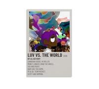 WRLIFWJXU Lil Uzi Vert Lil Uzi Vert Vs The WorldPoster Lienzo Pintura al óleo Pintura decorativa Póster de arte para colgar en el hogar, sala de estar, dormitorio, comedor, 40 x 60 cm, estilo sin
