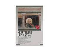 WRLIFWJXU Póster de Dolly Parton Heartbreak, lienzo de pintura al óleo, pintura decorativa, para colgar, para el hogar, sala de estar, dormitorio, comedor, 60 x 90 cm, estilo sin marco