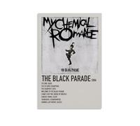 WRLIFWJXU Póster de My Chemical Romance The Black ParadePoster lienzo pintura al óleo decorativa pintura arte póster para colgar en el hogar, sala de estar, dormitorio, comedor, 30 x 45 cm, estilo sin