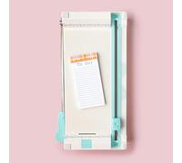 WRMK The Works 2, CRTOF-00047, Herramienta de artesanía 5 en 1, Massicot Multifuncional con Guía para Sobres y Cajas, Masicot de Perforación, Masicot de Ondas, Redondeador de Ángulos