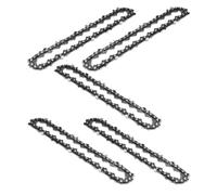 Wrneaoch 5 piezas cadena motosierra 8 pulgadas, cadena 8 pulgadas mini cadena de motosierra 8 pulgadas para mini motosierra de batería a mano de 8 pulgadas, cadenas universales de carpintería, acabado