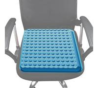 Wrohto Breathable Car Seat Cushion, Cooling Gel Seat Pad, Game Chair Seat Cushion, Desk Chair Gel Cushion, Wheelchair Cushion, Soft Car Seat Pad, Breathable Cushion for Car,
