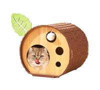 Wrohto Cat Cave, Cat Scratch Board Bed, Cat Condo Cave, Indoor Cat Playhouse, Decorative Cat Tree, Multi Kittens Cat House, Cat Climbing Stand, Cozy Cat Bed, Scratchboard Cat Furniture